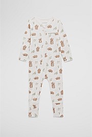 Organically Grown Cotton Koala Jumpsuit