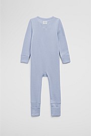 Organically Grown Cotton Waffle Jumpsuit