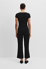 Australian Cotton Square Neck T-Shirt