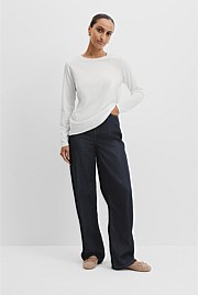 Australian Good Earth Cotton Slub T-Shirt