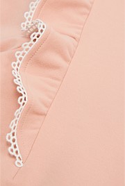 Embroidered Sweat Dress