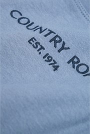 Organically Grown Cotton Contrast Logo Long Sleeve Bodysuit