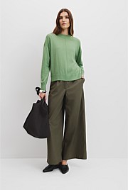 Verified Australian Merino Wool Crew Neck Knit