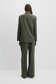 Pinstripe Blazer
