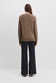 Relaxed Knit Cardigan