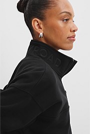 Australian Cotton Logo Neck Zip Sweat