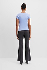 Australian Cotton Square Neck T-Shirt