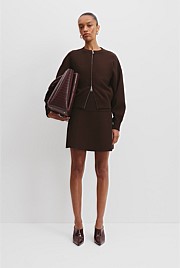 Compact Knit Bomber