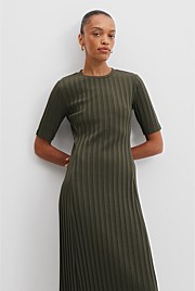 Rib Midi Dress