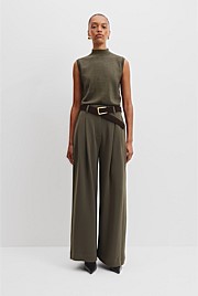 Leather Mid Belt