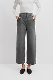High Rise Wide Leg Jean