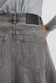 Denim Maxi Skirt