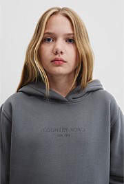 Teen Australian Cotton Logo Hooded Sweat