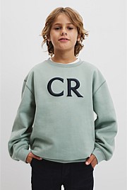 Australian Cotton Oversized CR Logo Sweat
