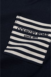 Organically Grown Cotton Long Sleeve Pocket T-Shirt