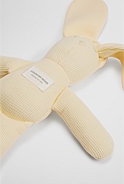 Organically Grown Cotton Waffle Bunny