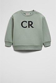 Australian Cotton Oversized CR Logo Sweat