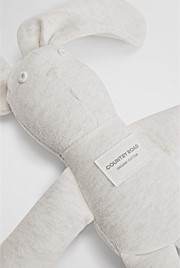 Organically Grown Cotton Rib Stripe Bunny