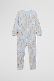 Organically Grown Cotton Fruit Jumpsuit