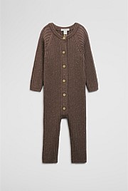 Button Knit Jumpsuit