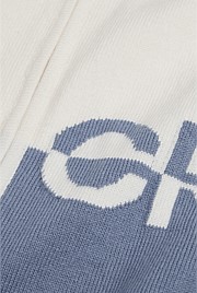 Organically Grown Cotton Logo Knit Jumpsuit