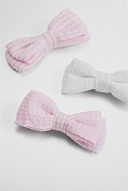 Bow Clip Pack of 3