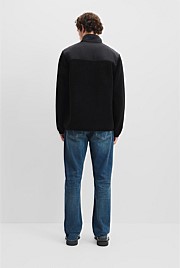 Recycled Polyester Half Zip Sweat