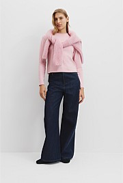 Australian Cotton Long Sleeve Slim Fit T-Shirt