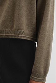 Organically Grown Cotton Cashmere Knit