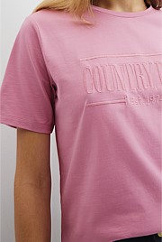 Verified Australian Cotton Heritage Embroidered T-Shirt