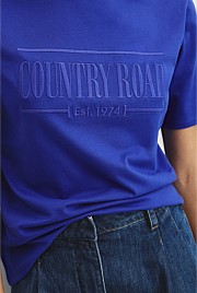Verified Australian Cotton Heritage Embroidered T-Shirt