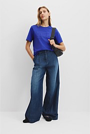 Verified Australian Cotton Heritage Embroidered T-Shirt