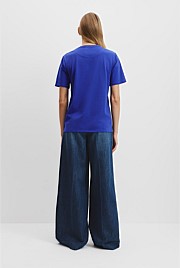 Verified Australian Cotton Heritage Embroidered T-Shirt