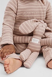 Organically Grown Cotton Waffle Bunny