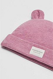 Organically Grown Cotton Newborn Beanie
