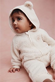 Sherpa Hooded Jumpsuit