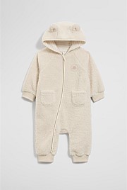 Sherpa Hooded Jumpsuit