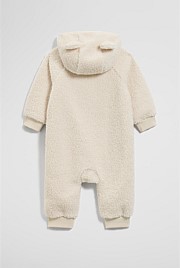 Sherpa Hooded Jumpsuit
