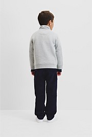 Verified Australian Cotton Heritage Half Zip Sweat