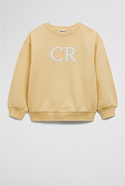 Australian Cotton Oversized CR Logo Sweat