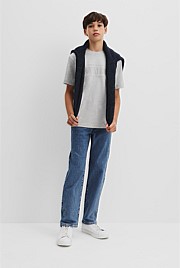Teen Verified Australian Cotton Heritage Oversized T-Shirt