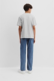 Teen Verified Australian Cotton Heritage Oversized T-Shirt