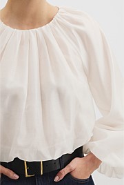 Voluminous Soft Blouse