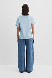 Verified Australian Cotton Heritage Embroidered T-Shirt