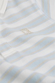 Organically Grown Cotton Stripe Polo Bodysuit