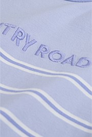 Organically Grown Cotton Stripe Logo T-Shirt Bodysuit