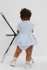 Organically Grown Cotton Polo Romper Dress