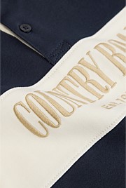 Organically Grown Cotton Logo Rugby T-Shirt