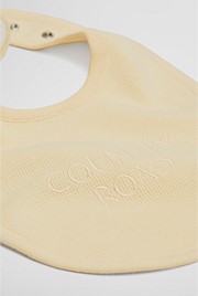 Organically Grown Cotton Waffle Bib