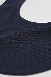 Organically Grown Cotton Waffle Bib
